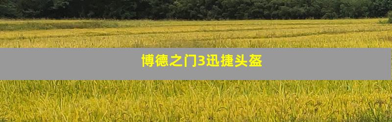 博德之门3迅捷头盔