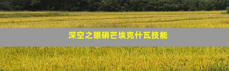 深空之眼硝芒埃克什瓦技能